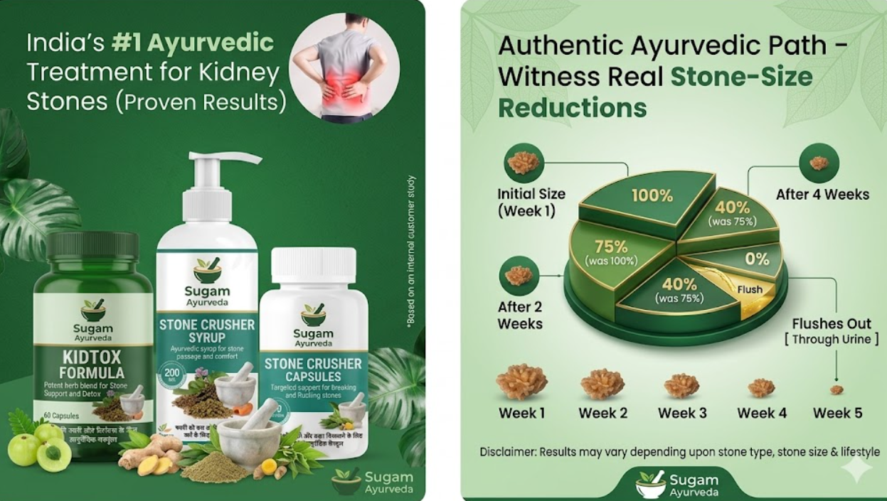 India's #1 Ayurvedic Treatment for Kidney Stones